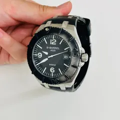 E 最終価格【稼動品】B-BARREL ビーバレル AGS500M ダイバーズウォッチ メンズ 自動巻きのサムネイル