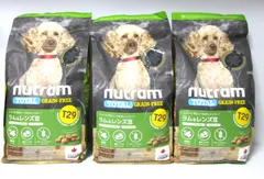 3袋セット ニュートラム T29 NUTRAM TOTAL ラム&レンズ豆 ドッグフード(小型犬用) 2kg 小粒×3袋(合計6kg)のサムネイル