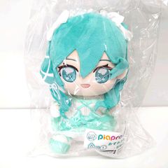 キャラ福くじ ピアプロ A賞 おすわりぬいぐるみ 初音ミク E賞