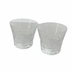 バカラ Baccarat 2017 ルチア ロックグラス ペア 食器 コップ クリア ■GY11 /MQのサムネイル