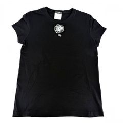 CHANEL - 【超希少モデル】シャネル☆ココマーク スパンコール メッシュTシャツ ニット 超希少モデル】シャネル☆ココマーク スパンコール メッシュTシャツ