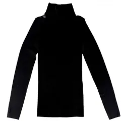 プラダ ニット レディース タートルネック トライアングルロゴ 長袖 トップス アパレル PRADA 36 P26567 ブラック 黒 ウール    秋 冬 美品【中古品】のサムネイル