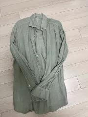 マッシモ ドゥッティ リネン シャツ largeのサムネイル