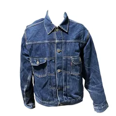 【nrm/7.23】2002年製 リーバイス 507XX 2nd 復刻 70507-XX サイズ40 J22 日本製 LEVI'S BIGE デニムジャケット セカンド Gジャン レザーパッチのサムネイル