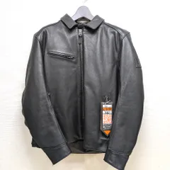 Dz808381 トライアンフ バイクジャケット プロテクター付 レザージャケット MLHS20110  メンズ TRIUMPH 未使用のサムネイル