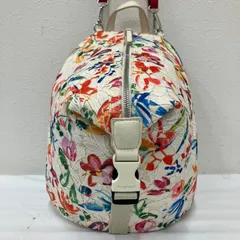 6274　Desigual　デシグアル　2way　リュックサック　リュック　バックパック　トートバッグ　花柄　フラワー　レディースのサムネイル