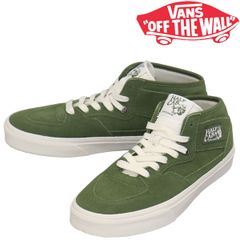 VANS (ヴァンズ バンズ) VN000EATCX1 Half Cab Decon ハーフキャブ デコン スニーカー Suede Green VN671 US6.5-約24.5cm