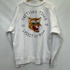 [浜館75-2395] Onitsuka Tiger オニツカタイガー トラ刺繍スウェット サイズ：XL [中古品]のサムネイル