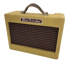 186000 通電確認のみ Fender フェンダー ミニツインアンプ　９V　DC　200mAのサムネイル