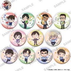 【予約】【新品】名探偵コナン キラキラ缶バッジコレクション アニバーサリーこんぺいとうver. 11個入り1BOX【正規品】のサムネイル