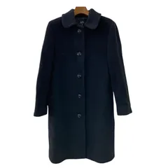 186000 現状品 A.P.C. アーペーセー ステンカラーコート XS ブラックのサムネイル