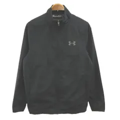アンダーアーマー UNDER ARMOUR ウインドブレーカー M 黒 ブラック 無地 長袖 ジップアップ /NP ■GY70のサムネイル