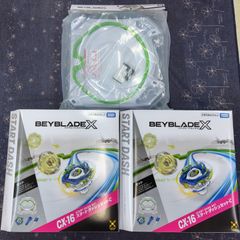 ベイブレードX UX-01 ドランバスター2個 UX-08 シルバーウルフ2個 新品