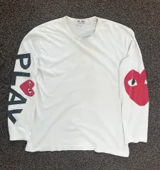 コム・デ・ギャルソン ビックハート ロングスリーブ Tシャツ (XL)のサムネイル