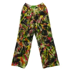 CELINE セリーヌ 2Z135383Q Sweatpants Multicolor 総柄 ロゴ フレア ジョガー スウェット パンツ マルチカラー系 M【新古品】【未使用】【中古】のサムネイル