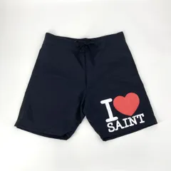 SAINT MICHAEL（セントマイケル） NYLON SHORTS I LOVE SAINT M SM-MK8