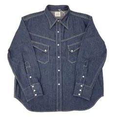 SAINT MICHAEL（セントマイケル） ×BerBerJin DENIM  SHIRT/REGID/BLUE L SM-MK8-0000-C43 デニムジャケット デニムカラーのサムネイル