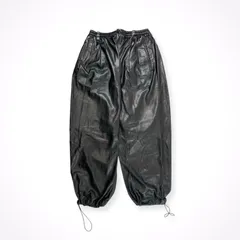 MAISON SPECIAL / プロテインレザー2タックサルエルパンツ 参考定価：23,000+tax SIZE:01のサムネイル