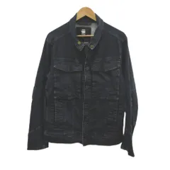 ジースターロウ G-Star RAW ボーダン 3D スリム ジャケット L 紺 ネイビー ボタン 胸ポケット /RY ■GY73のサムネイル