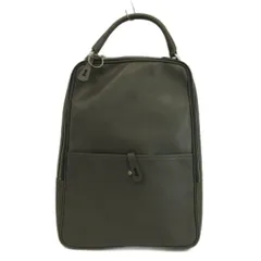 フルラ FURLA ウオモ UOMO リュックサック バックパック デイパック トートバッグ 2WAY レザー 型押し スクエア型 ロゴ グレー /XZ ■GY11のサムネイル