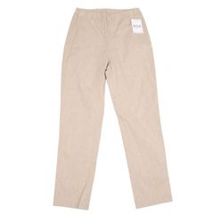 パパスプラスPapas+ 製品染めストレッチコットンチノパンツ ベージュS