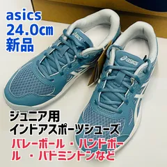 アシックス　ジュニア用インドアスポーツシューズ　24.0㎝　新品送料込のサムネイル