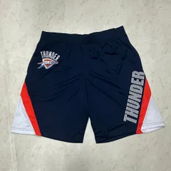 米国仕様 UNK オクラホマシティ サンダー OKC Thunder NBA バスパン Basketball Shortsのサムネイル