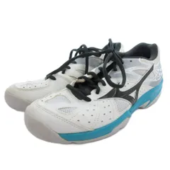 ミズノ MIZUNO BREAK SHOT2 CS テニスシューズ ローカット 23.5cm 白 ホワイト /FFのサムネイル