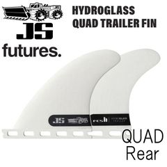JS INDUSTRIES HYDROGLASS クアッドトレーラーフィン - メルカリ