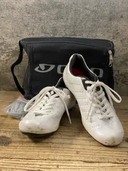 KK030 ジロ GIRO EMPIRE SLX ビンディングシューズ 白 3穴 EU41のサムネイル
