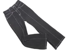 Diagram ダイアグラム グレースコンチネンタル フレア デニムパンツ size36/黒 ■■ レディースのサムネイル