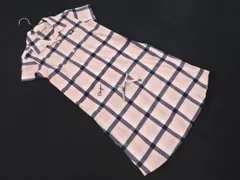 le coq sportif ルコックスポルティフ ゴルフ チェック ポロシャツ ワンピース sizeM/ピンク ■◆ レディースのサムネイル