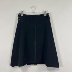 トミーヒルフィガー　TOMMY HILFIGER スカート　ブラック　Oサイズ　膝丈のサムネイル