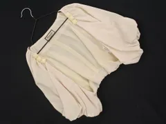 GRACE CONTINENTAL グレースコンチネンタル Diagram ダイアグラム シフォン ボレロ カーディガン size36/アイボリー ■◆ レディースのサムネイル