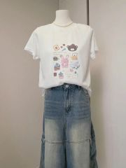 BABY くみゃちゃんのSweet Ice Cream 柄Big Tシャツ - メルカリ