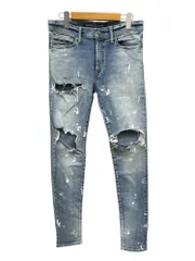 RESOUND CLOTHING (リサウンドクロージング) LOAD DENIM  ロードデニム ストレッチデニムパンツ RC7-SSK-004 2 ブルー メンズ/025のサムネイル