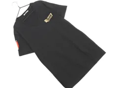 GAS ガス プリント Tシャツ 黒 ■◆ レディースのサムネイル