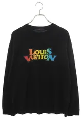 ルイヴィトン  RM231M NPG HOY31W LV フェードプリンテッドロゴ長袖カットソー メンズ Mのサムネイル