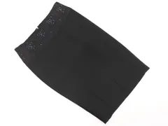 INTERPLANET インタープラネット レース タック タイト スカート size36/黒 ■■ レディースのサムネイル