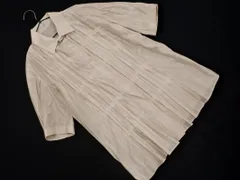 ARTISAN アルチザン 大きいサイズ シフォン ストライプ シャツ size13/ベージュ ■◆ レディースのサムネイル