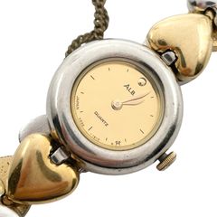 DELVAUX デルヴォー ミラー 鏡 イニシャル M レザー 手鏡 ハンドミラー