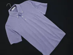 SHIPS JET BLUE シップスジェットブルー ポロシャツ sizeM/青 ■◆ メンズのサムネイル