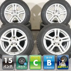80系 ノア ヴォクシー エスクァイア 等に 4本 社外 15インチ 6J +53 5H PCD 114.3 スタッドレス PRACTIVA ICE BP02 2025年 195/65R15のサムネイル