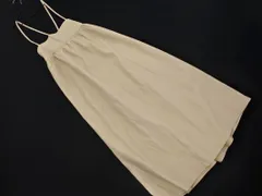 新品 w closet ダブルクローゼット キャミソール ワンピース sizeF/ライトベージュ ■◆ レディースのサムネイル