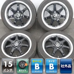 N-BOX スペーシア タント 等に 4本 S-HOLD 15インチ 4.5J +45 4H PCD 100 ラジアル GOODYEAR EAGLE LS2000 HyblidⅡ 2023年 165/55R15 ①のサムネイル