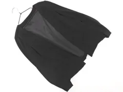 Bou Jeloud ブージュルード ノースリーブ ノーカラー ジャケット size38/黒 ■◆ レディースのサムネイル