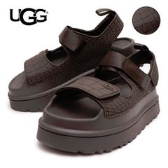 専用☆UGG ゴールデングロウ エンボストサンダル 23センチ 2026新作