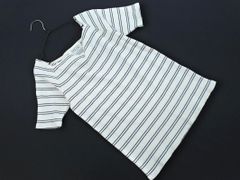 LOWRYS FARM ローリーズファーム スクエアネック ボーダー カットソー sizeM/白x紺 ■◆ レディースのサムネイル