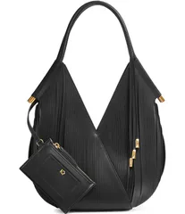 ダナキャラン レディース バッグ ショルダーバッグ ミニ Donna Karan Baldwin Mini Shoulder Bag BlackGold ブラックのサムネイル