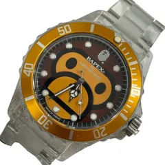 アベイシングエイプ/BAPEX/Baby Miro/11SS/BATHING APE/電池交換済/メンズ/レディース/腕時計/RS2340のサムネイル